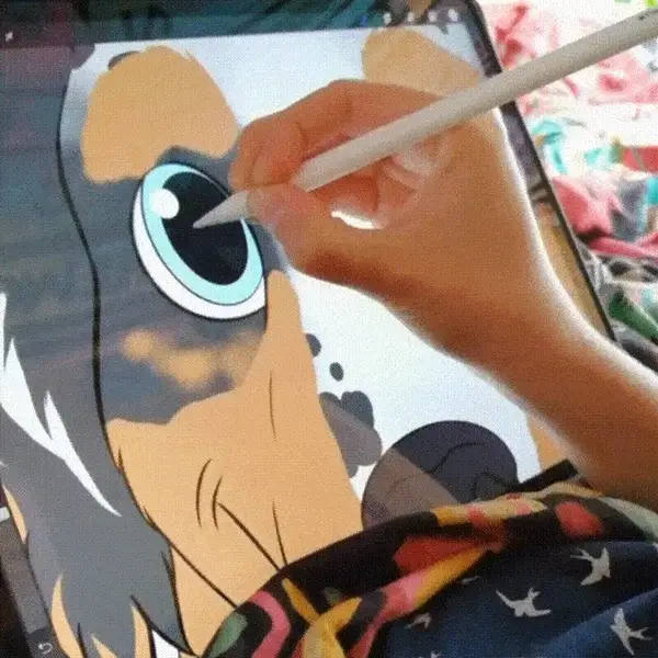 Custom portrait example