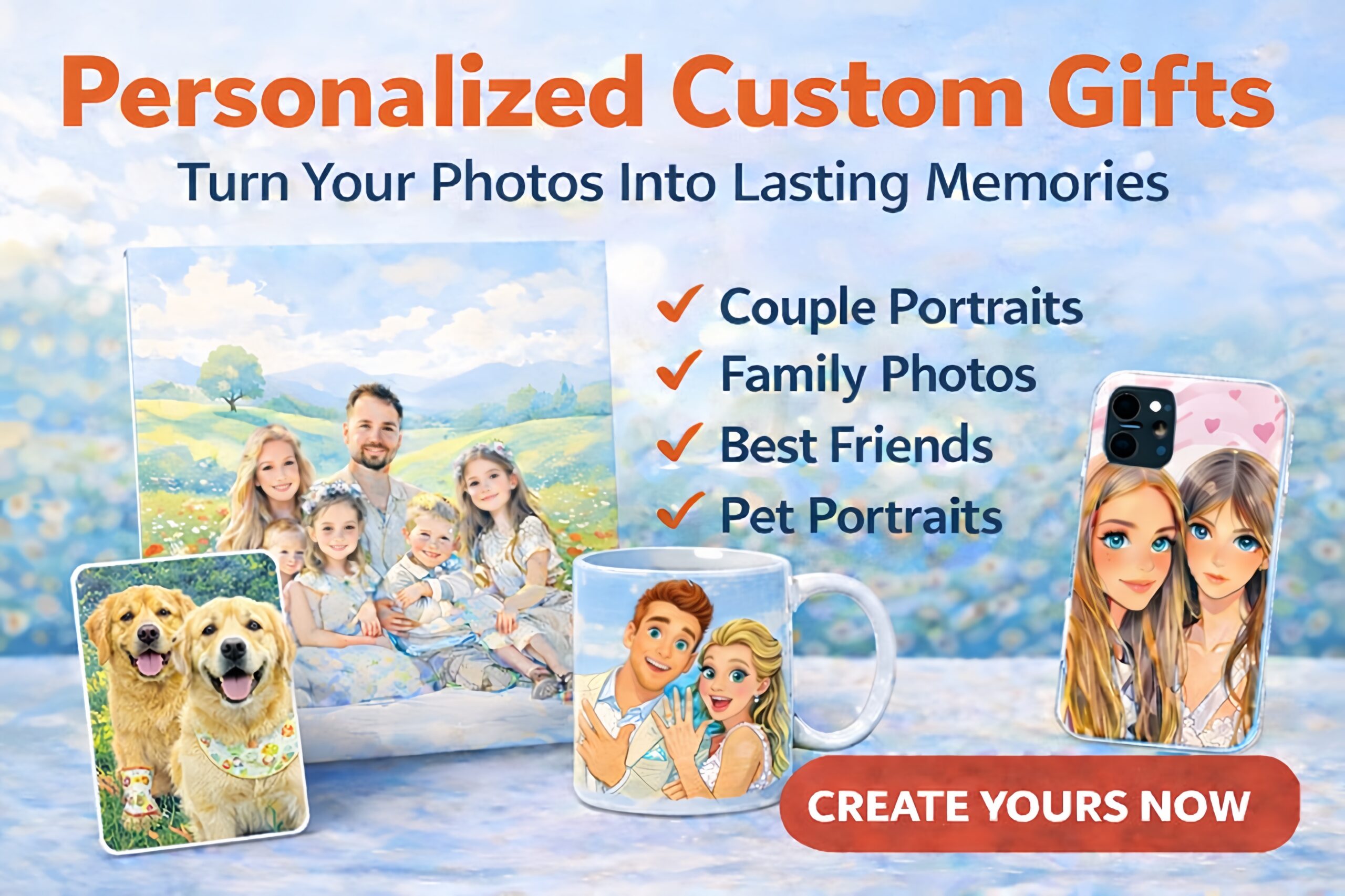 Personalized Custom Gifts from Photos