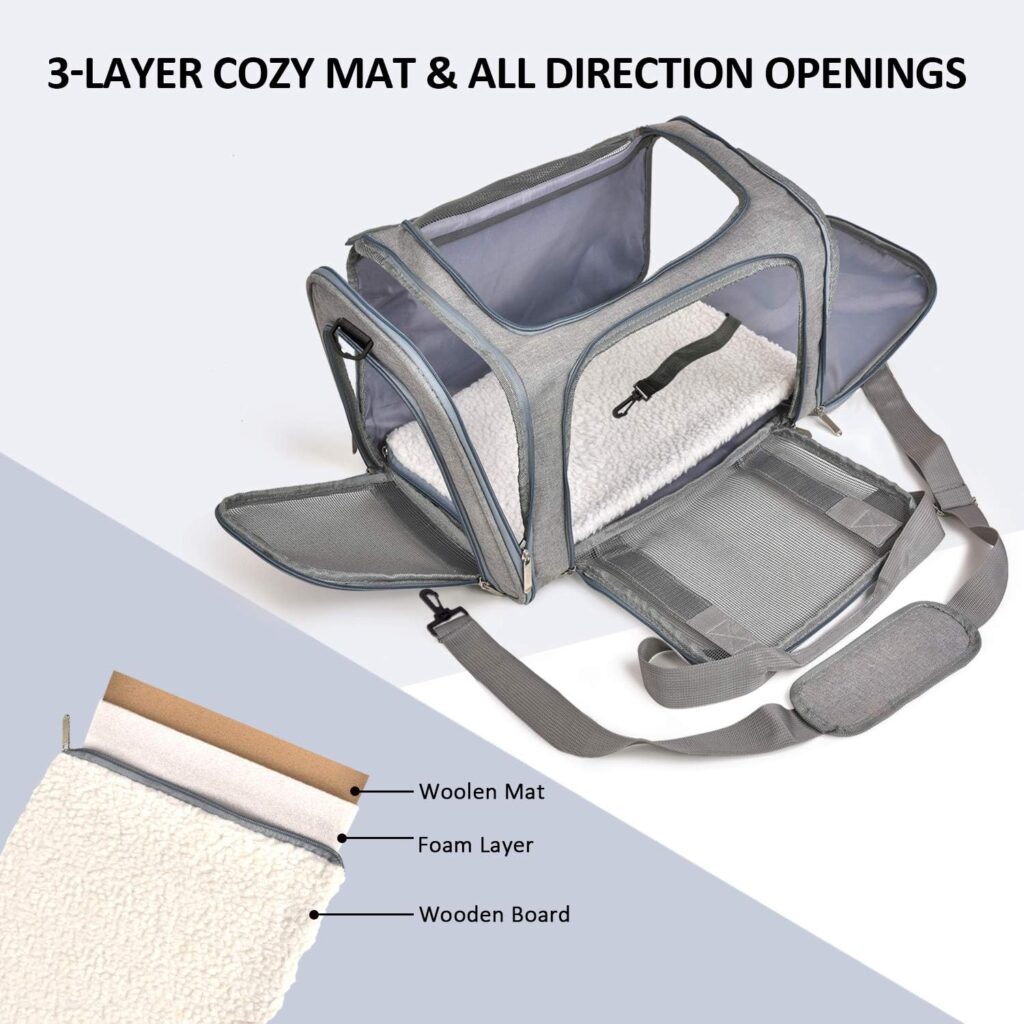 Airline-Style Soft-Sided Pet Carrier view 2