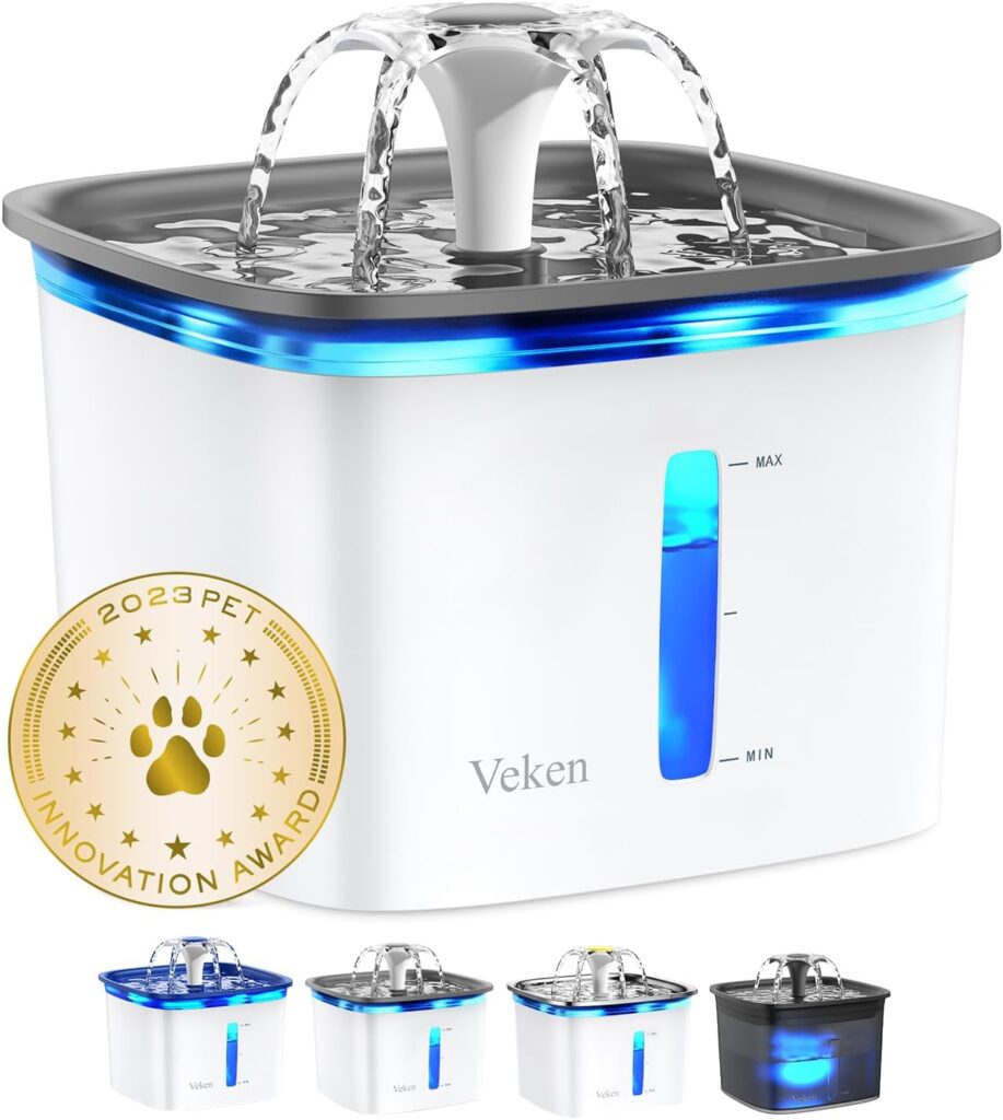 Automatic Pet Water Fountain – 95 oz