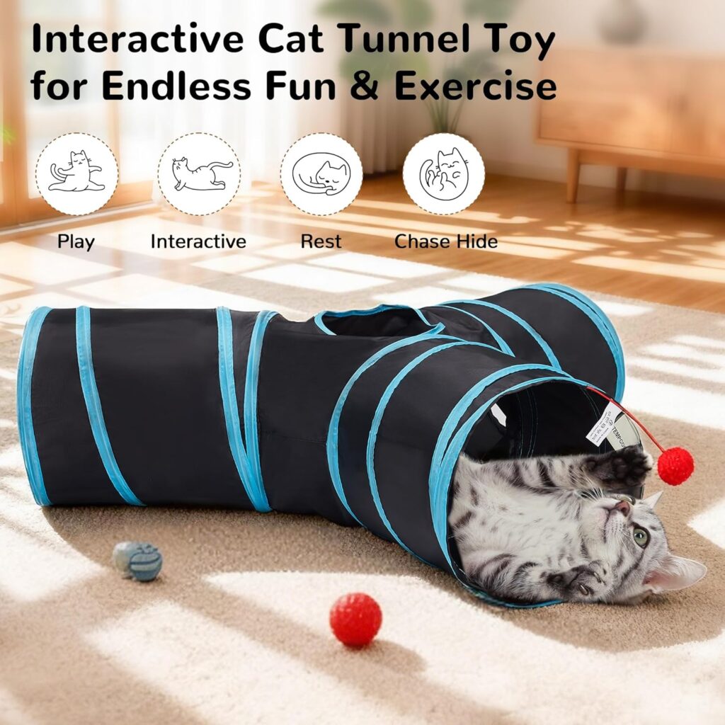 Collapsible Cat Play Tunnel view 3