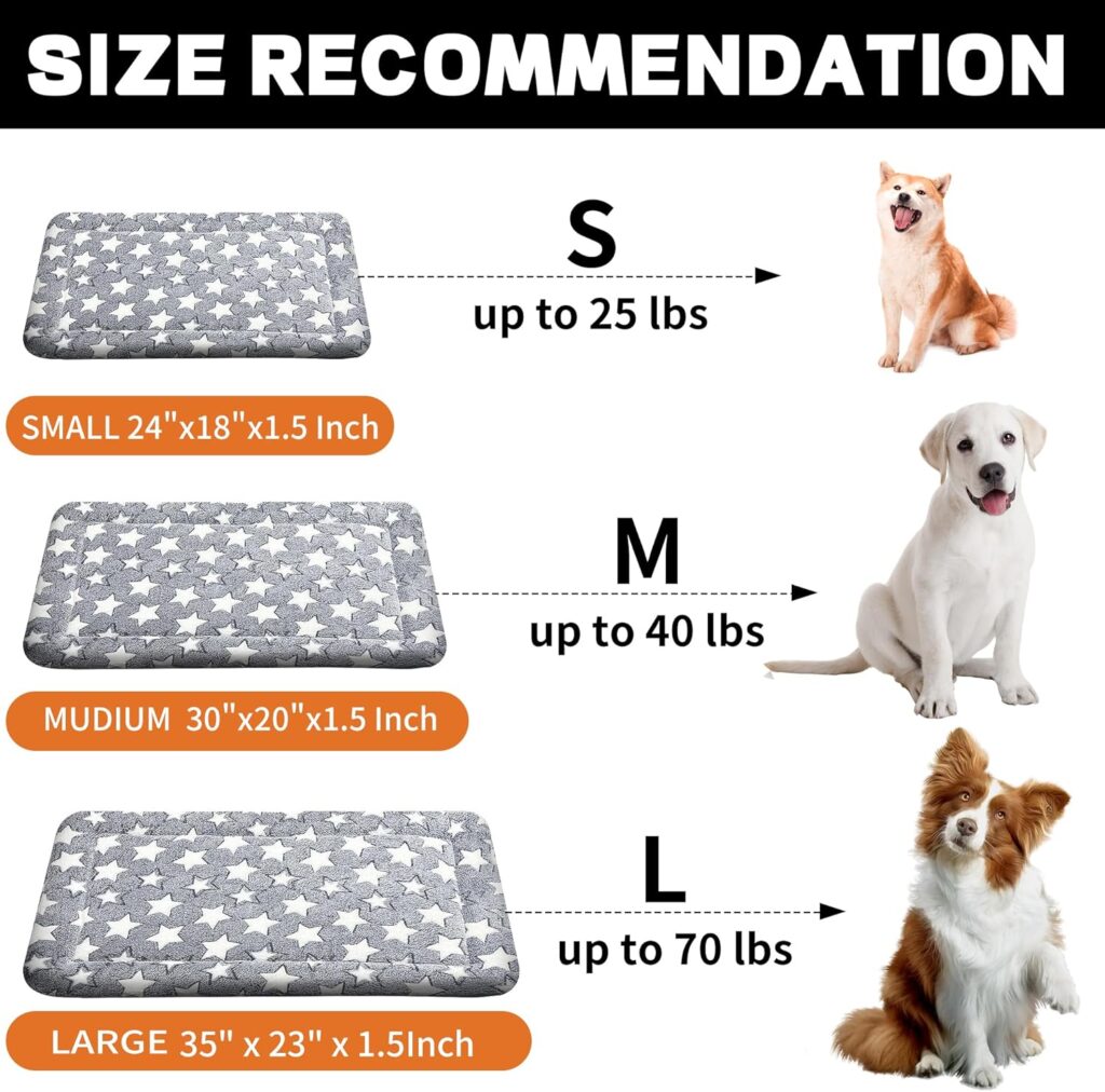 Comfortable Dog Crate Bed & Sleeping Mat view 2