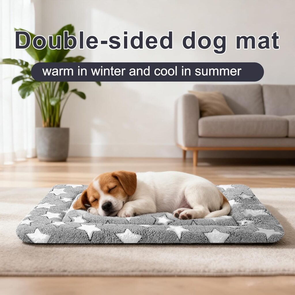 Comfortable Dog Crate Bed & Sleeping Mat view 3