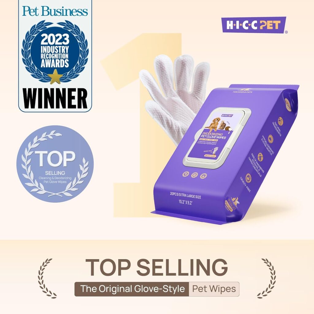 Disposable Pet Cleaning Wipe Gloves view 2