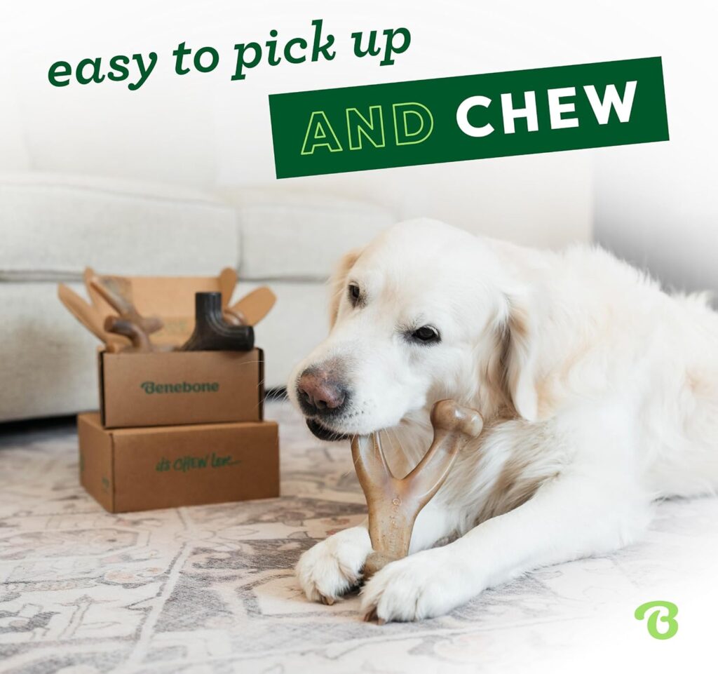 Durable Wishbone-Style Dog Chew Toy view 2