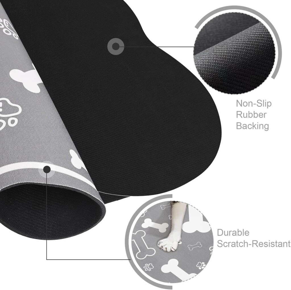 Minimalist Absorbent Pet Feeding Placemat view 3