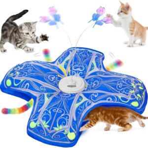 Motion-Activated Fluttering Cat Toy