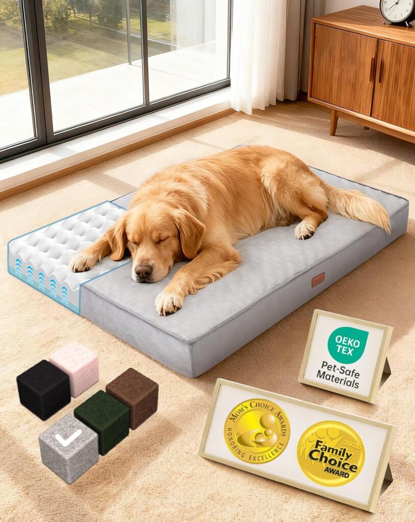 Orthopedic Waterproof Dog Bed with Washable Cover
