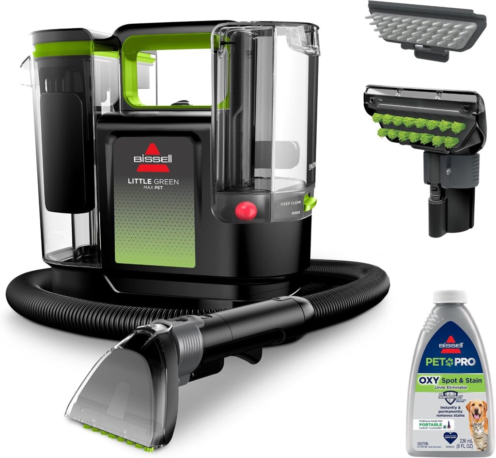 Portable Pet Stain & Upholstery Deep Cleaner