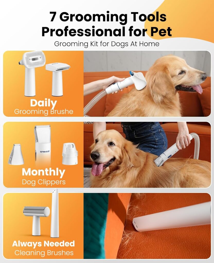 Professional Pet Grooming Vacuum & Clipper Station view 2
