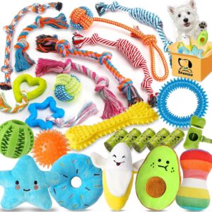 Puppy Teething & Squeaky Toy Variety Pack