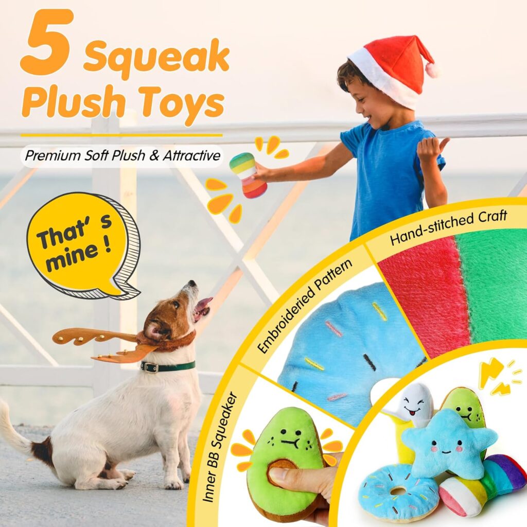 Puppy Teething & Squeaky Toy Variety Pack view 3