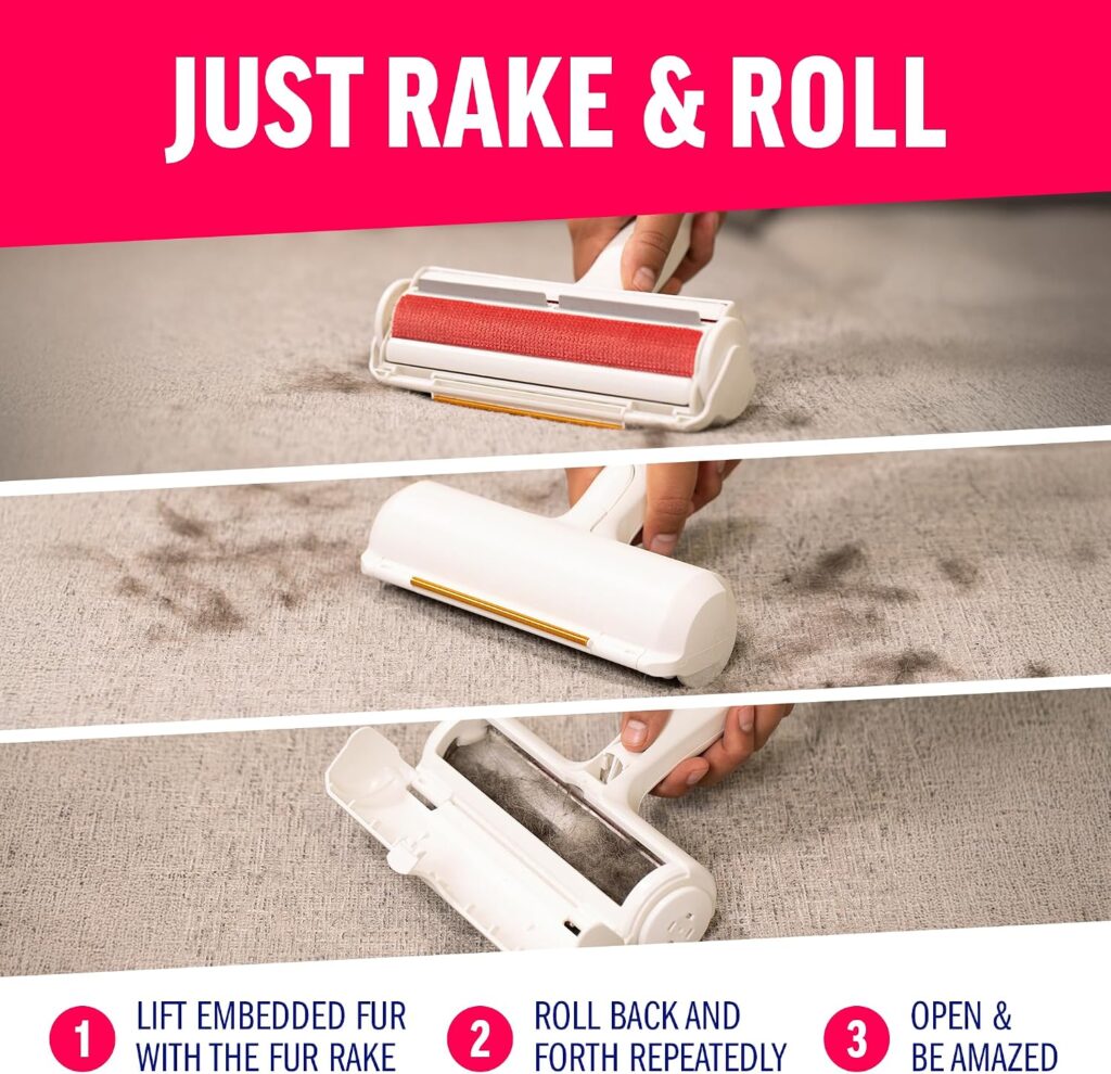 Reusable Pet Hair Remover Roller view 3