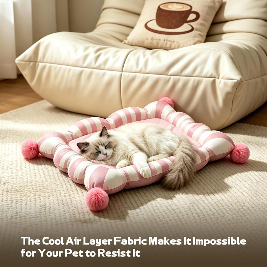 Reversible Breathable Cat Sleeping Mat view 3
