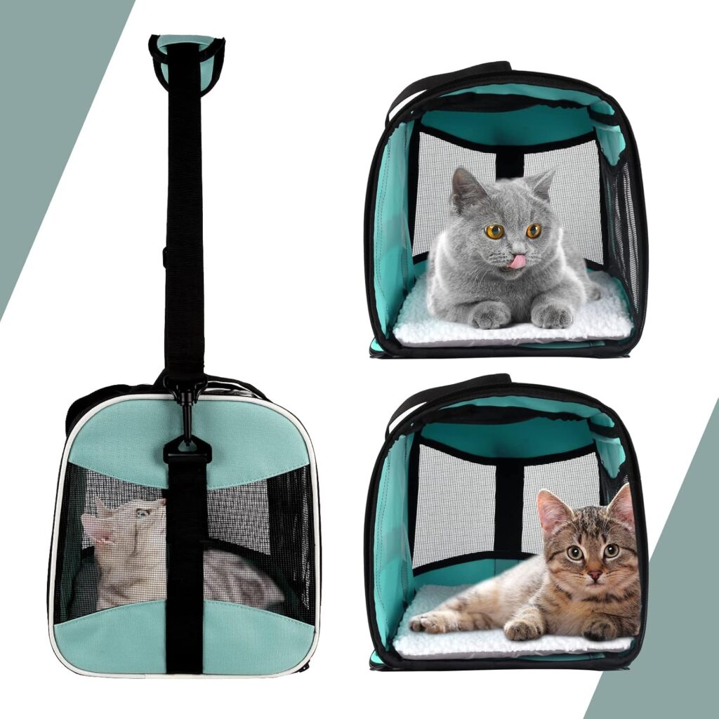 Structured Soft-Sided Pet Carrier – 17 × 11 × 11 in view 3