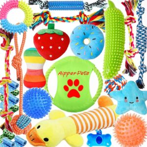 Textured Squeaky Dog Chew Toy