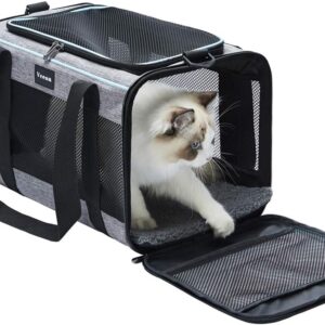 Ventilated Soft-Sided Cat & Small Pet Carrier
